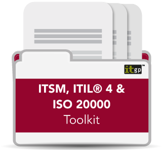 ITSM, ITIL 4 & ISO/IEC 20000 Toolkit